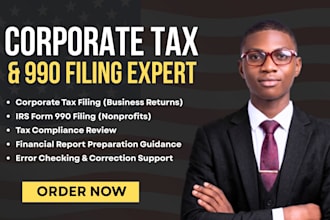 file your corporate tax and 990 forms to avoid irs penalties fast