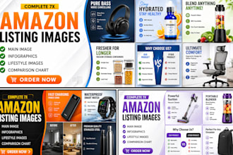 design product pictures for amazon professionally