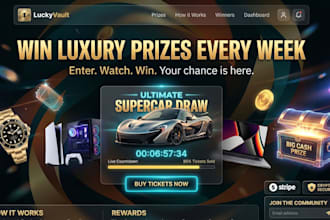 raffle website raffle competition website giveaway website giveaway competition