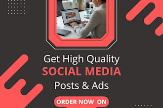 design professional social media posts and instagram ads