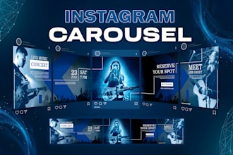 design social media post instagram post facebook post carousel design