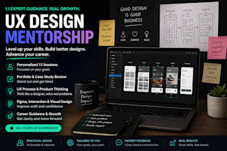 provide UX design mentorship and career guidance