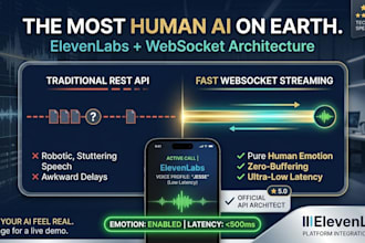setup elevenlabs API with websockets for ultra realistic ai conversations