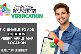 fix unable to add location issues and verify apple map location