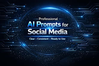 create professional prompts for your daily social media posts