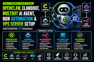 openclaw clawdbot moltbot ai agent n8n automation vps server