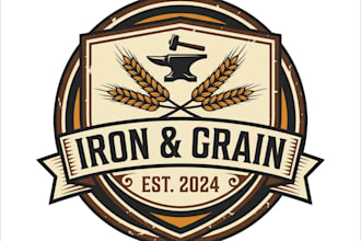 create a professional looking logo for you
