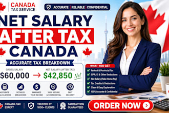 calculate your net salary after tax in canada with breakdown