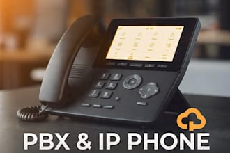 set up and configure your IP telephone system or analogue pbx for your office