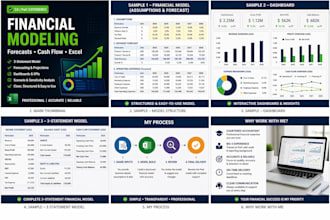 create financial models, forecasts, and valuations