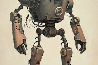 high quality robot, mecha concepts