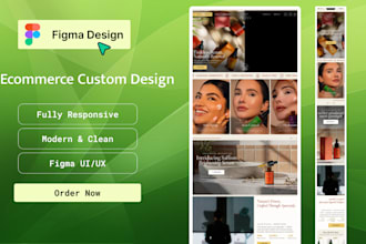design ecommerce website in figma