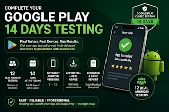test your android app with 12 real users for play store approval