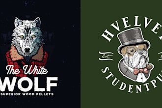 design pet shop veterinary clinic or animal shelter logo