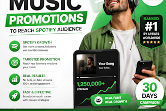 sportify music promotions to reach sportify audience