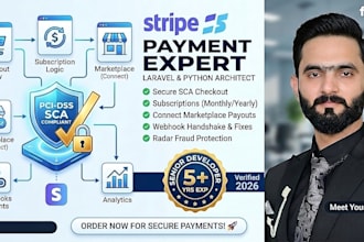 integrate stripe payment gateway and fix checkout issues in laravel