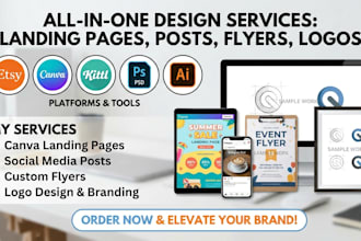 design canva landing page website canva website design