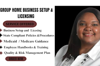 write state compliant policy and procedure for healthcare group home care