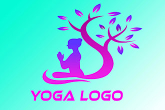 do custom sacred geometry, mystical, yoga, healthiness, holistic, spiritual logo