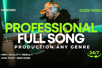 professionally produce an original song for you