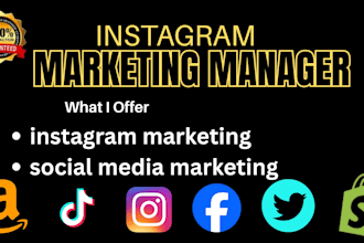 instagram social media marketing manager bookstagram post design marketing SEO