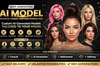 create realistic ai influencers and consistent ai models for social media