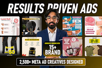 design results driven facebook and meta ad creatives