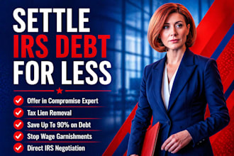 settle your irs tax debt with offer in compromise and remove tax liens
