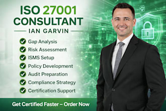 be your iso 27001 consultant for isms and certification