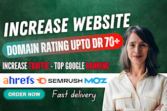 increase ahrefs DR domain authority da trust flow tf with high quality SEO backl