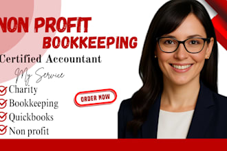 do non profit charity in bookkeeping with quickbooks, financial statement