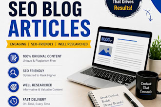 write SEO blog articles that rank on google