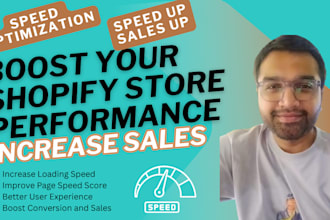 do shopify speed optimization and improve website loading time