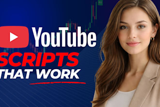 write high retention youtube video scripts