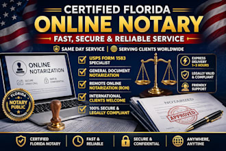 notarize your documents online florida notary public same day