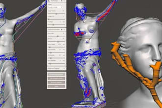 do 3d stl files 3d printing 2d image drawing manufacturing and landscape