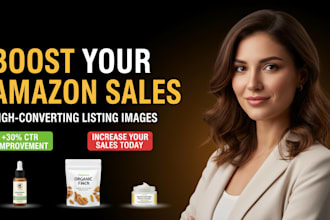 amazon listing images design, amazon infographics and product listings