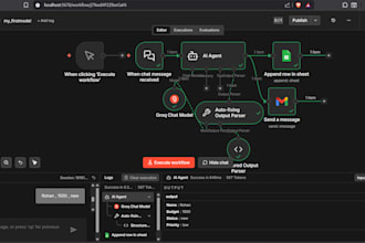 build high end ai automation workflows using n8n and docker