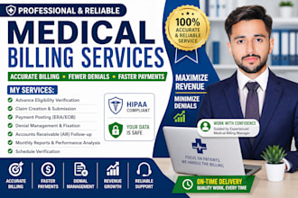 fix medical billing denials and aggressive ar follow up