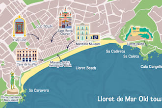 create a custom top down map for your project