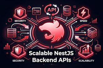 build scalable nestjs backend API with secure architecture
