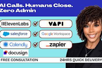 integrate elevenlabs vapi docusign salesforce google workspace zapier calendly