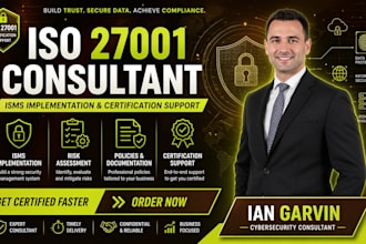 provide iso 27001 consulting, isms setup and risk management