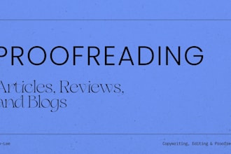 review your writing, articles, and content