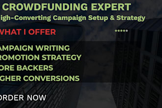 write and design a winning crowdfunding campaign