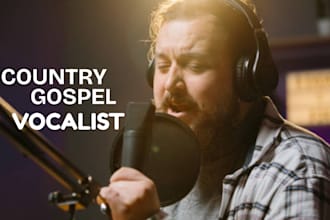 be your acoustic guitarist pianist for country gospel pop song male vocalist
