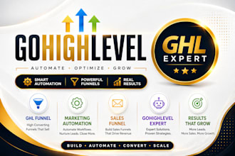 build gohighlevel funnels, marketing automation, and ghl landing pages