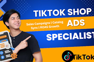 setup  tiktok shop ads product sales campaigns roi