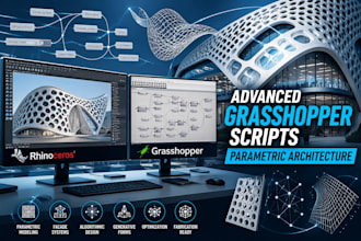 create advanced rhino grasshopper scripts for architecture