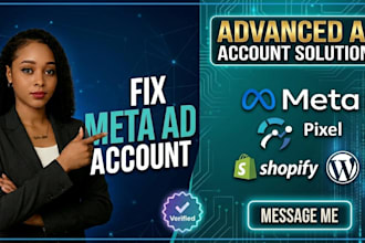 fix restricted meta ad accounts and setup advanced business manager